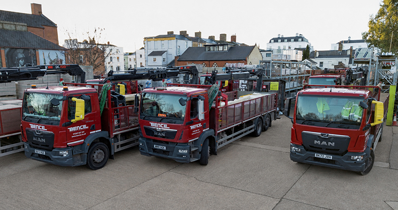 Bence delivery truck